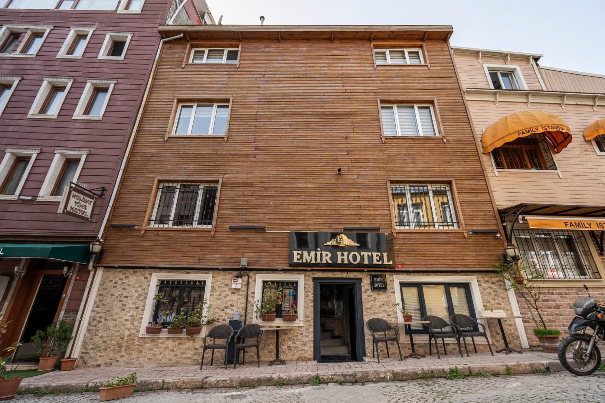 Emir Hotel Istanboel Buitenkant foto